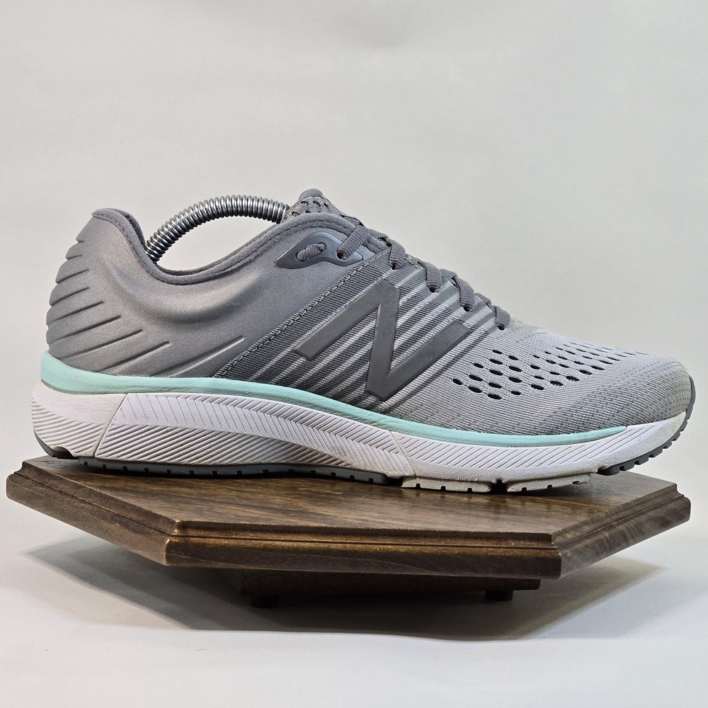New Balance 860 v10 Running Shoes Womens Size 11 Gray Mint Sneakers W860P10 - Picture 8 of 11